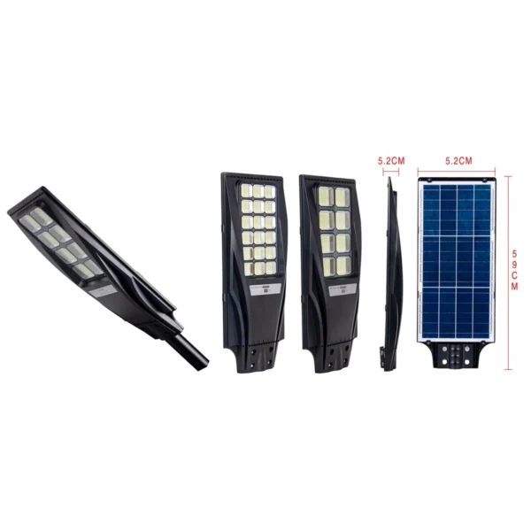 All-in-One Solar Street Light A07 - A07 Model IP65 Solar Powered - Urban Road, Parking Lot & Park Area Lighting (Photo 6 of 8)