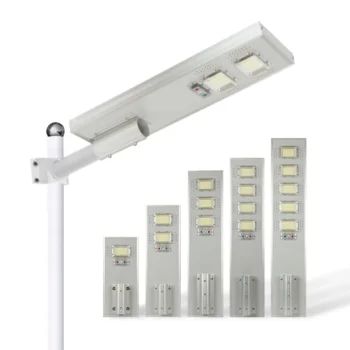A09 all-in-one solar street light, five-size range 500-1100 mm - courtyard, village footpath and rural branch road lighting
