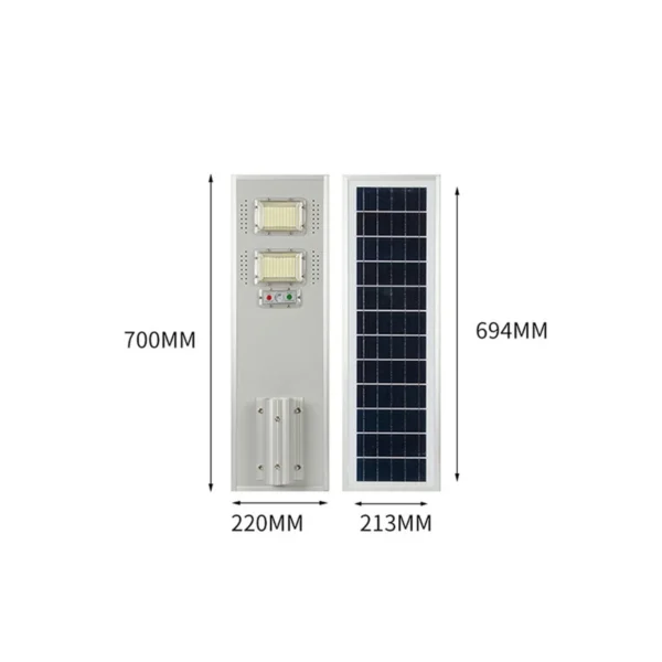 All-in-One Solar Street Light A09 - A09 Model IP65 Solar Powered - Urban Road, Parking Lot & Park Area Lighting (Photo 5 of 8)
