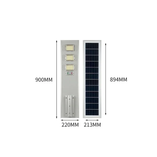 All-in-One Solar Street Light A09 - A09 Model IP65 Solar Powered - Urban Road, Parking Lot & Park Area Lighting (Photo 4 of 8)