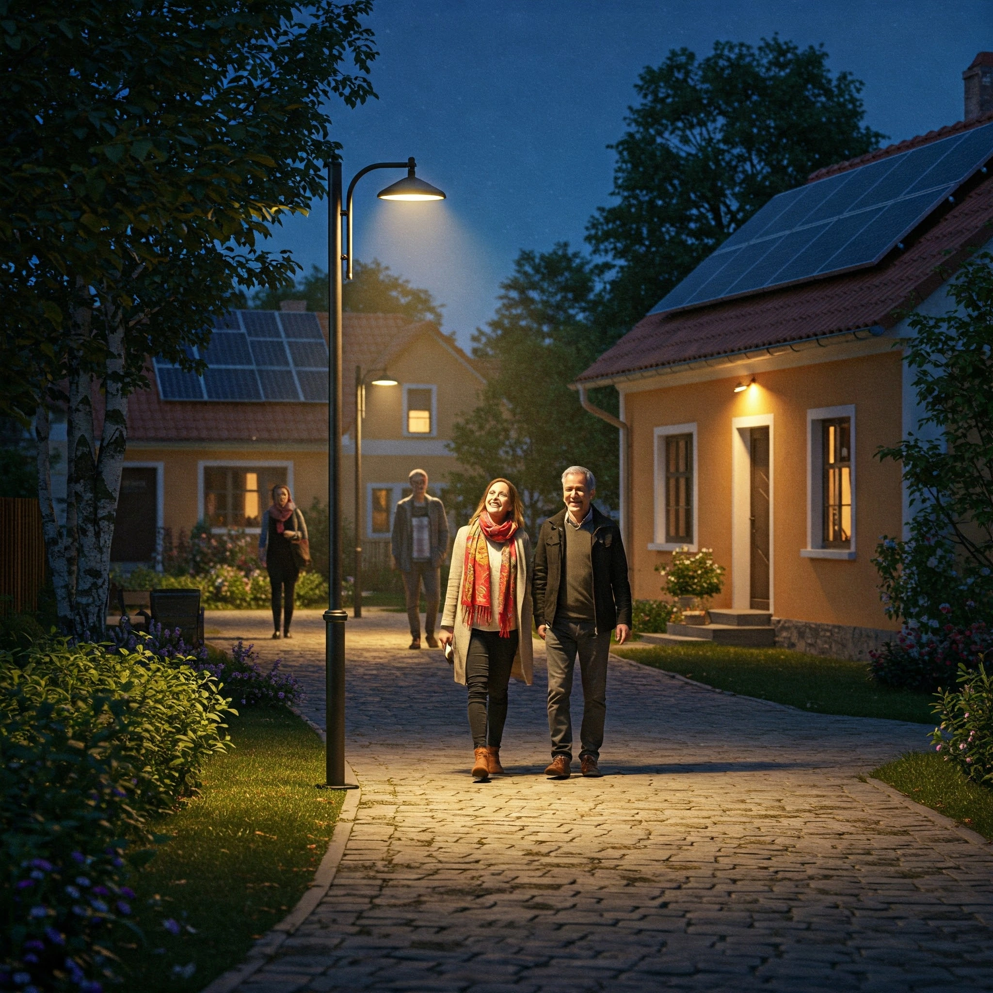 Solar street light applications across high-demand scenarios